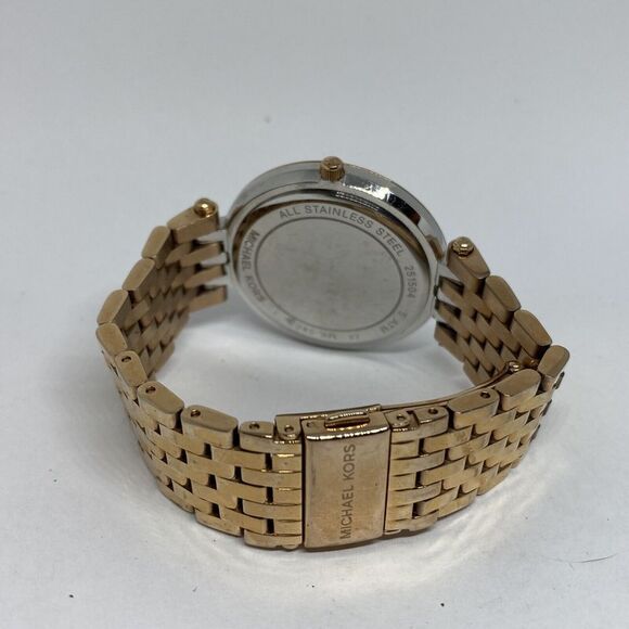 Michael Kors MK3402 Women Stainless Steel Analog Silver Dial Quartz Watch WO707 - Picture 10 of 12